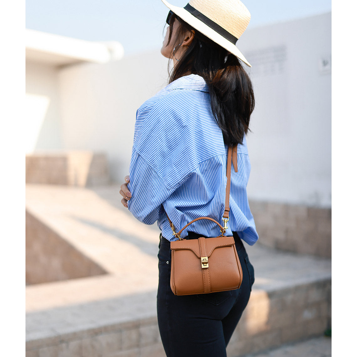 G8activist® Leather Top Handle Mini Tote Bag DIY Kit - Image 7