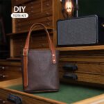 G8activist® Full Grain Leather Mini Tote Bag DIY Kit