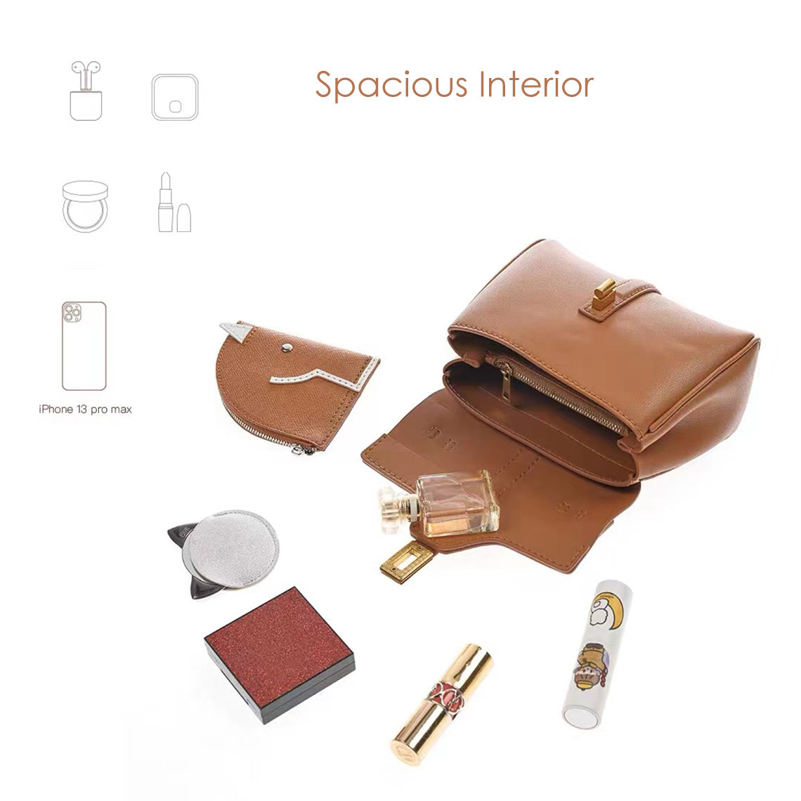 G8activist® Leather Top Handle Mini Tote Bag DIY Kit - Image 3