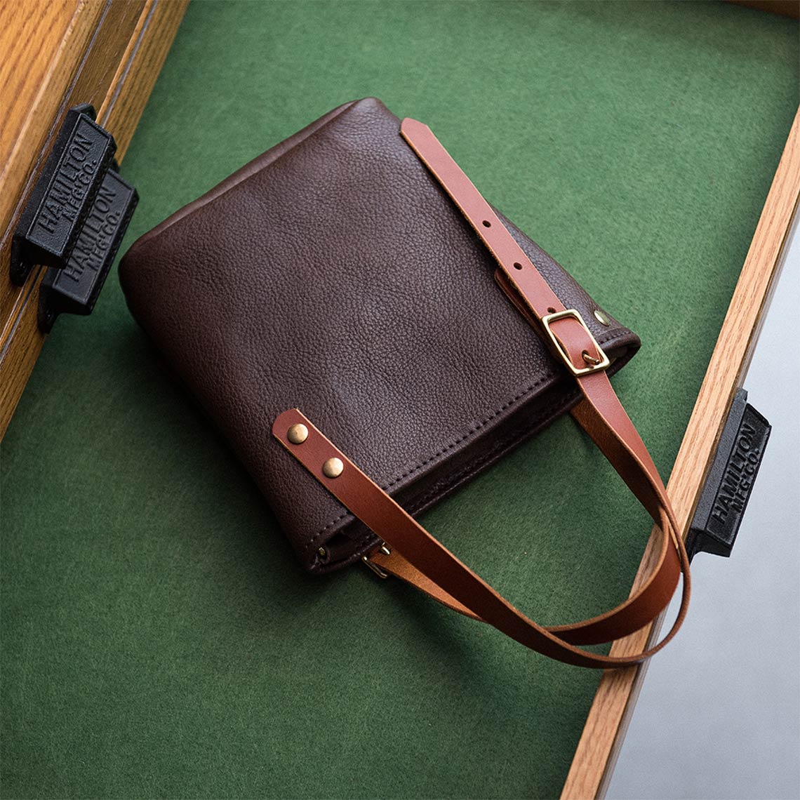 G8activist® Full Grain Leather Mini Tote Bag DIY Kit - Image 9