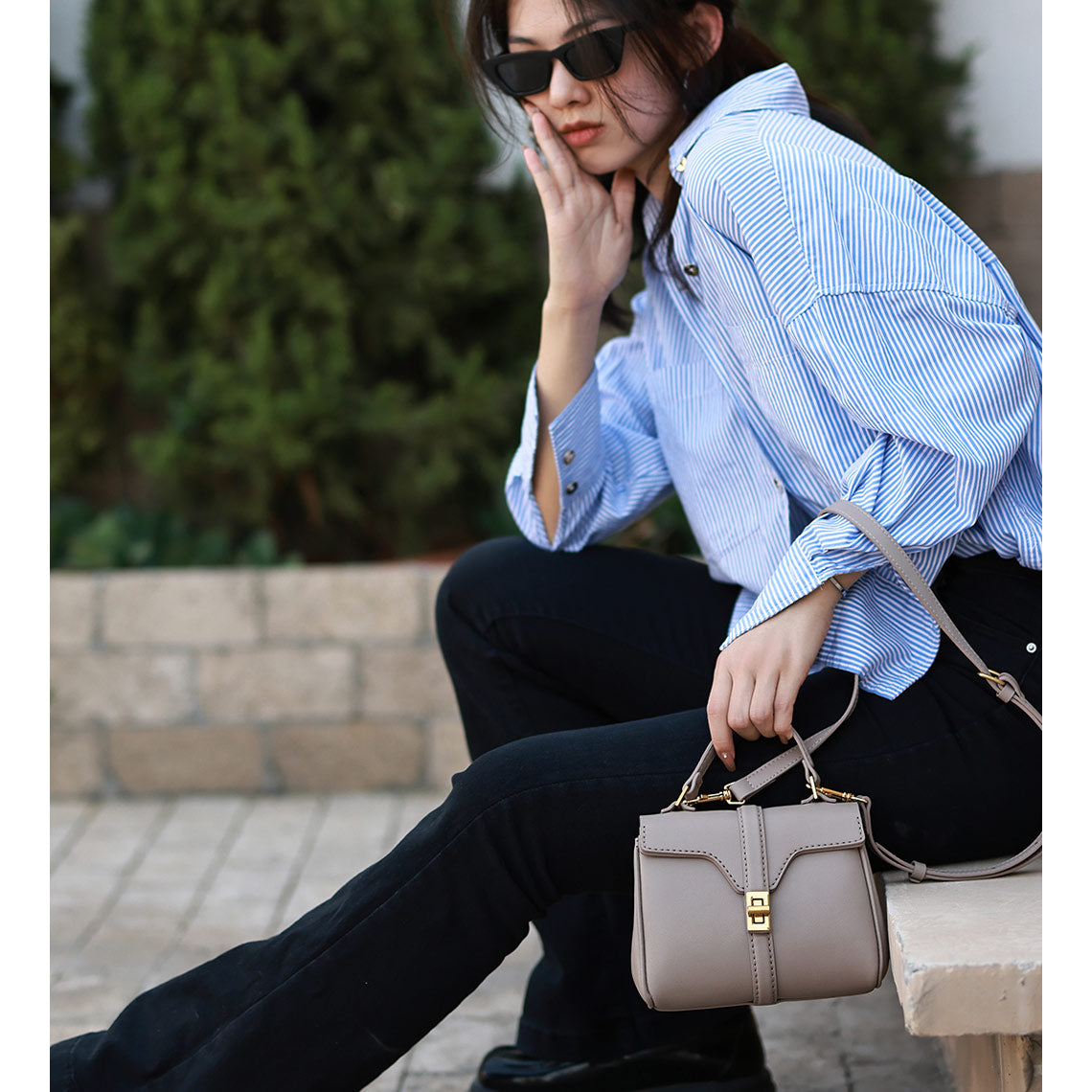 G8activist® Leather Top Handle Mini Tote Bag DIY Kit - Image 8