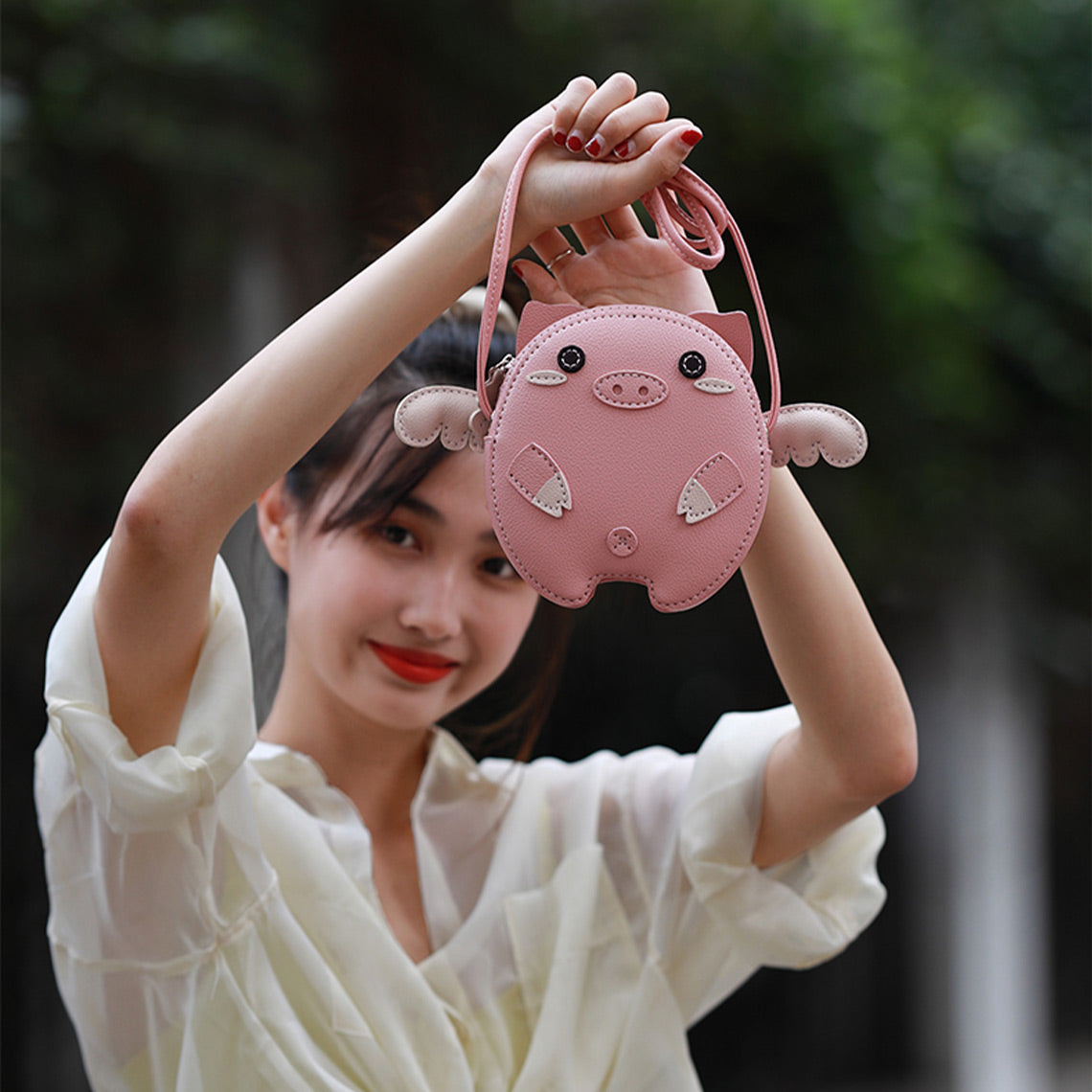 G8activist® Leather Crossing Flying Pig Bag DIY Kit - Image 4