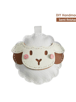 G8activist® Sheep Leather Sheep Keychain DIY Kit