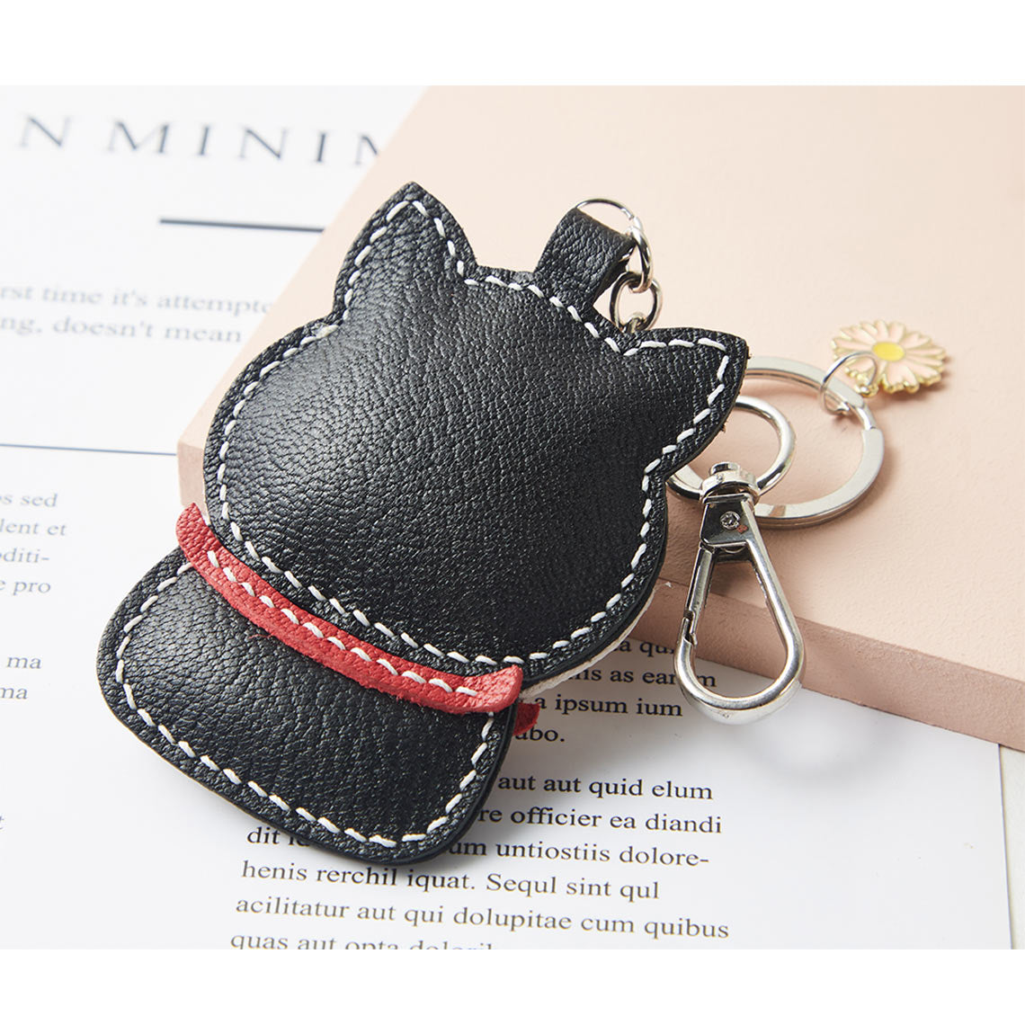 G8activist® Sheep Leather Shiba Inu Dog Keychain DIY Kit - Image 6