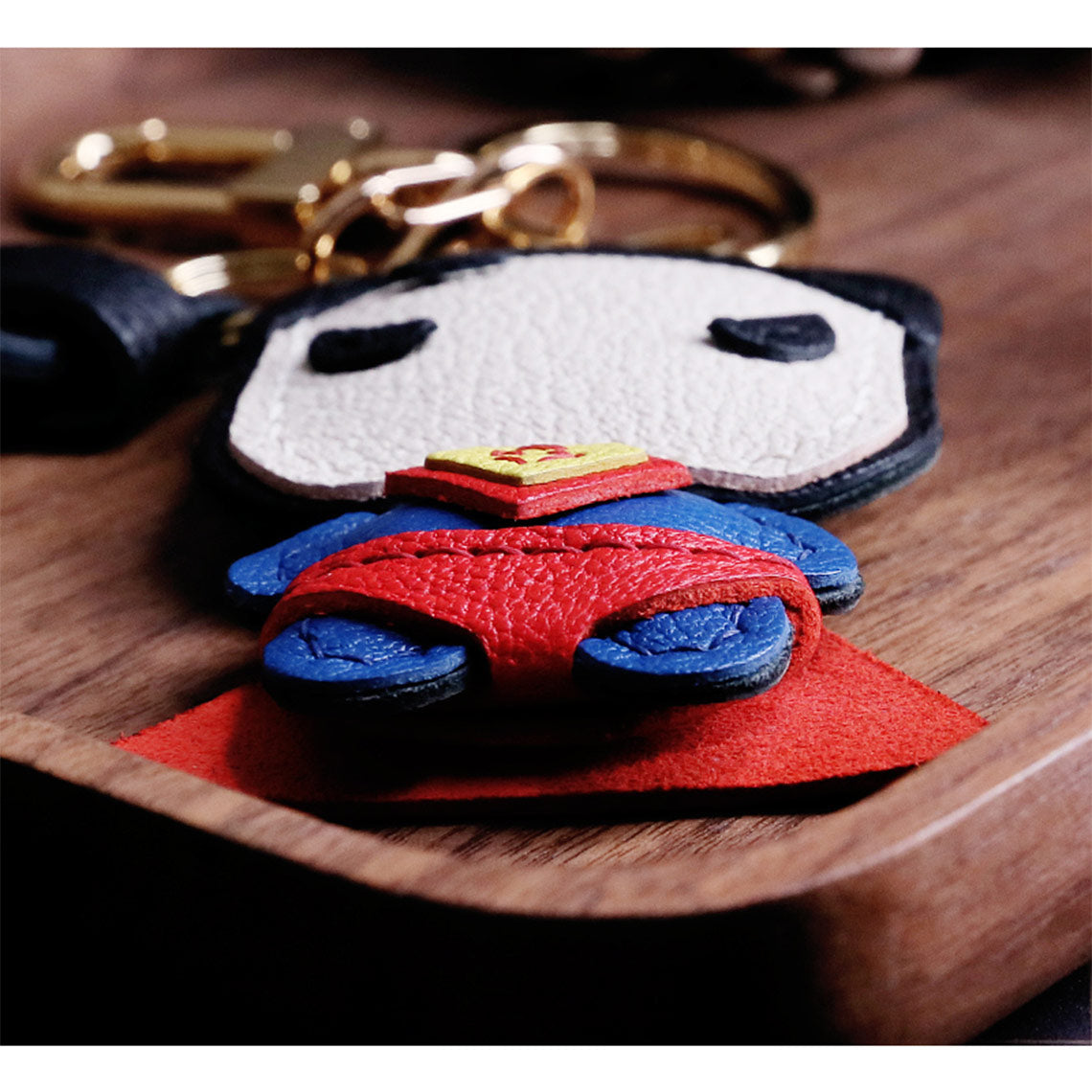 G8activist® Sheep Leather Superman Keychain DIY Kit - Image 6