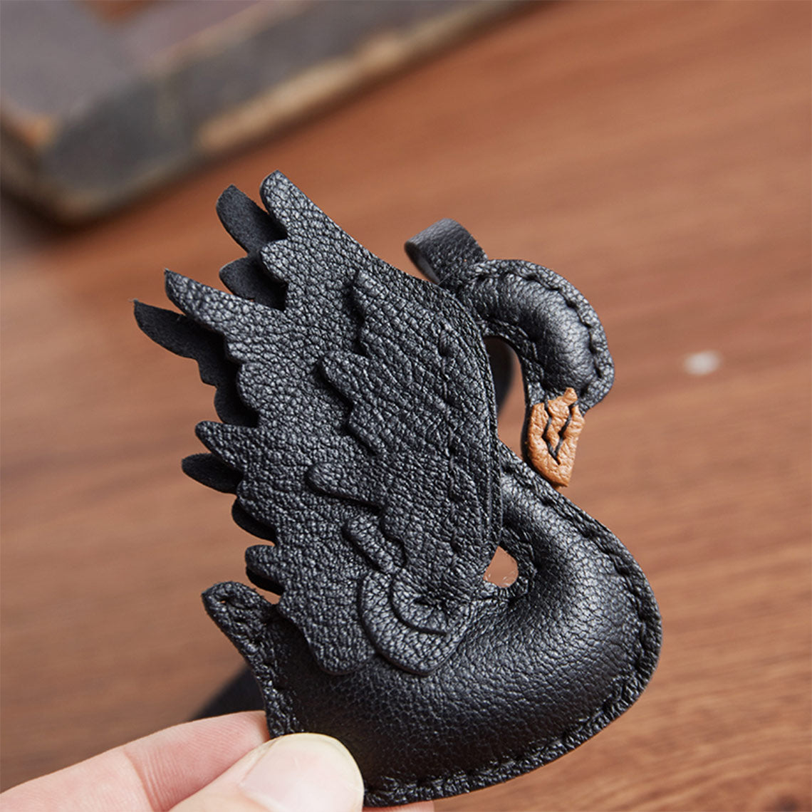 G8activist® Leather Swan Bag Charm DIY Kit - Image 6