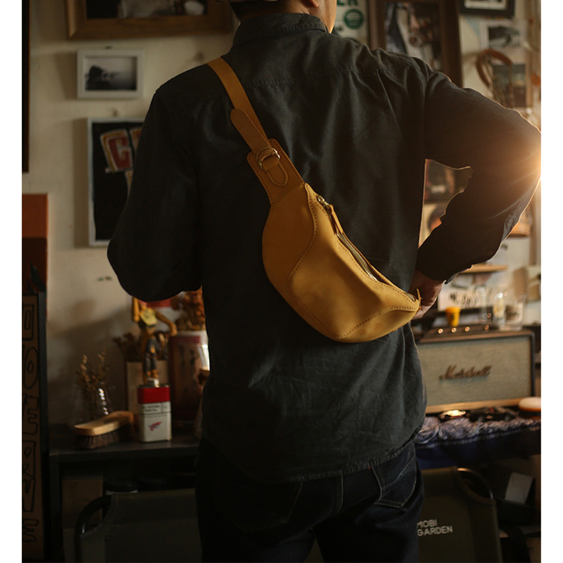 G8activist® Nubuck Leather Fanny Pack Bum Bag DIY Kit - Image 7