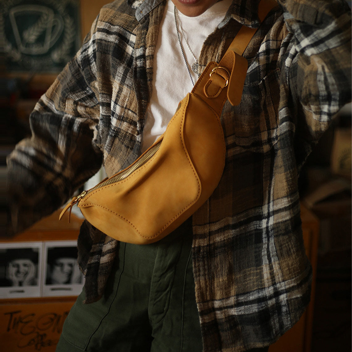 G8activist® Nubuck Leather Fanny Pack Bum Bag DIY Kit - Image 6