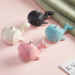 G8activist® Sheep Leather Whale Keychain DIY Kit